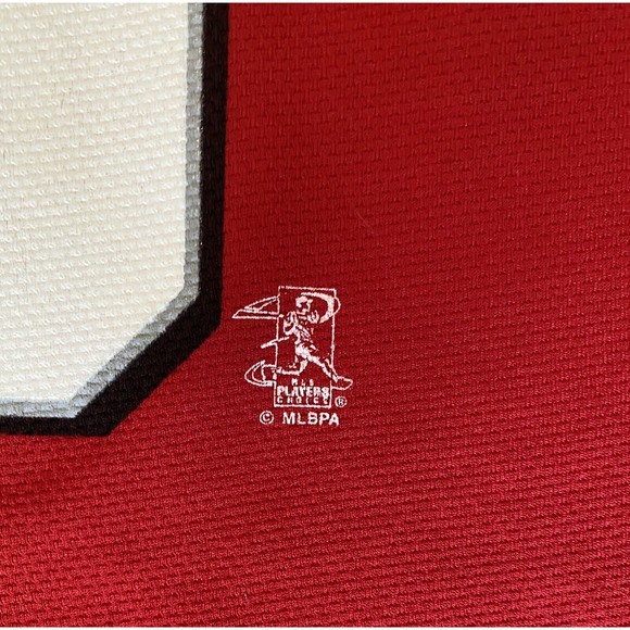 Vintage Ken Griffey Jr. Baseball Jersey Mens L True Fan Cincinnati Reds SS - Picture 8 of 9